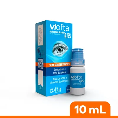 Colírio Viofta 0,15% 10Ml preço